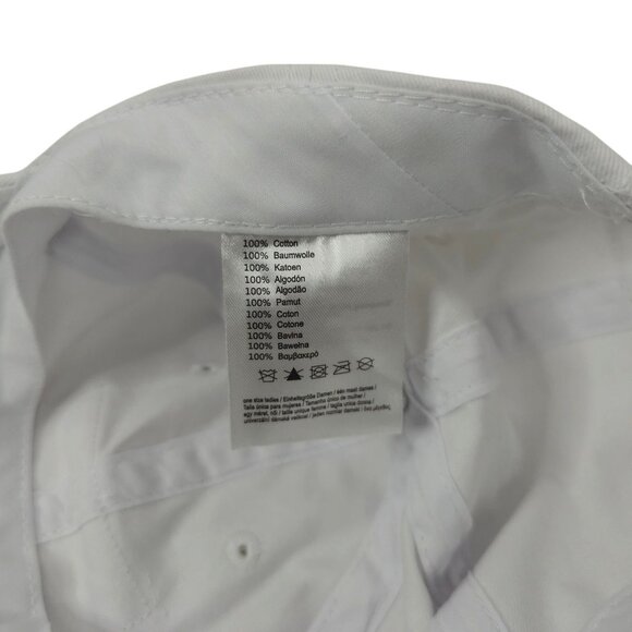 USA Flag Patch Distressed Tuck Strap Adjustable Cap Trucker Baseball Hat Icing - Picture 8 of 13